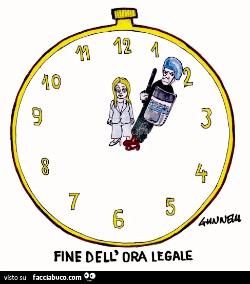 Fine dell'ora legale
