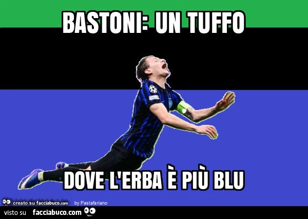Bastoni: un tuffo dove l'erba รจ piรน blu