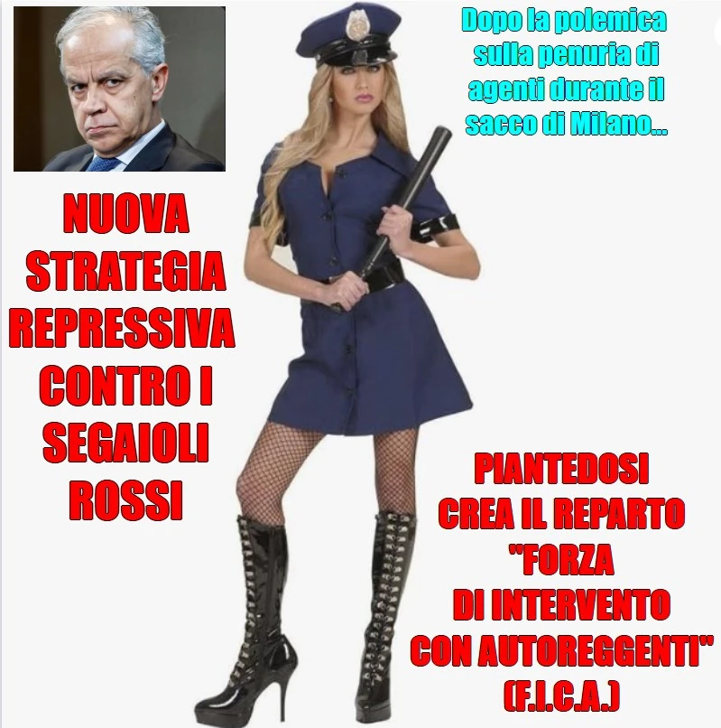 Nuova strategia del Ministro degli interni