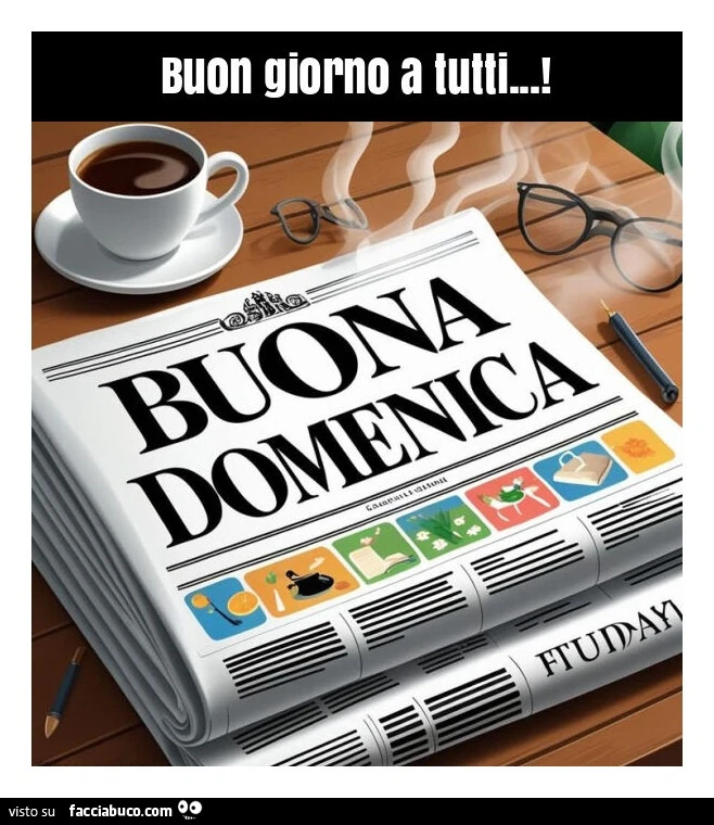 Buon giorno a tutti