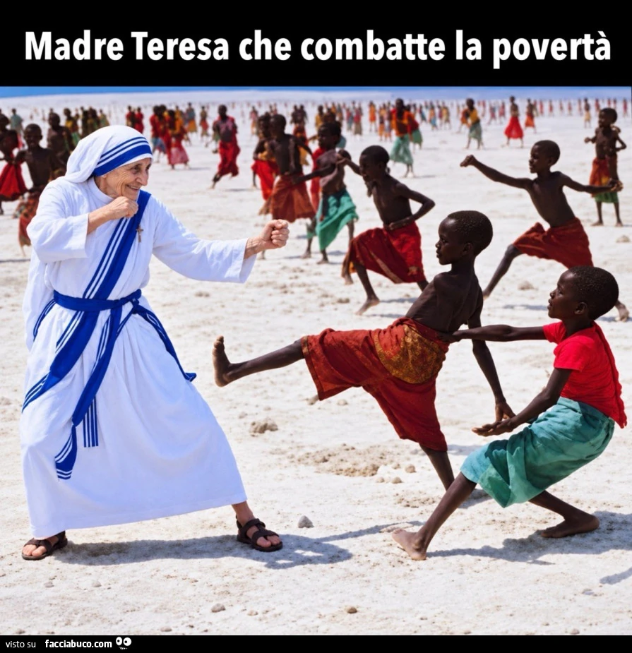 Madre Teresa e la povertà