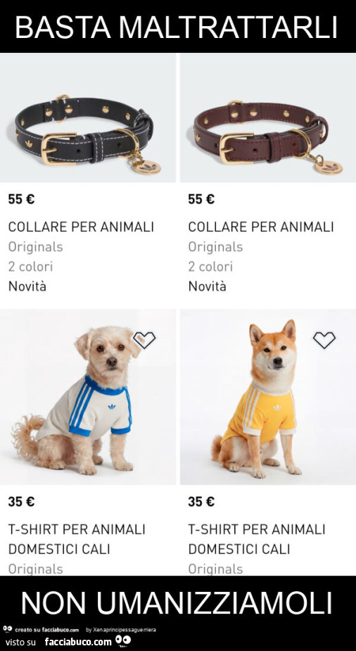 Basta maltrattarli non umanizziamoli