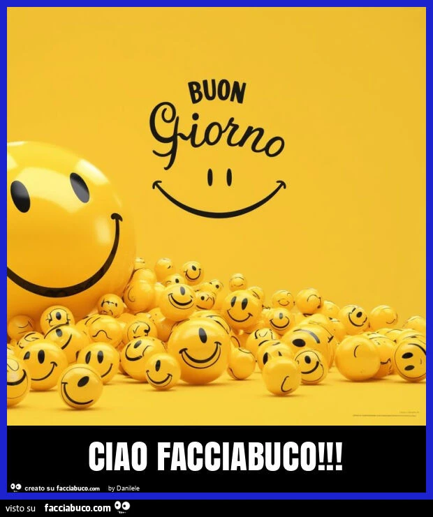 Ciao facciabuco
