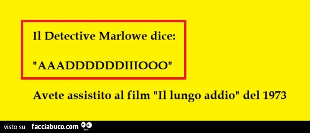 Il Lungo Addio