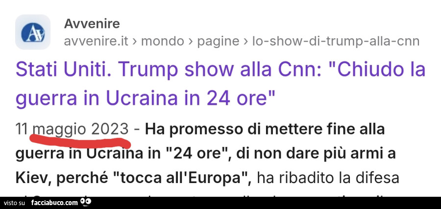 Stati uniti. Trump show alla cnn: chiudo la guerra in ucraina in 24 ore
