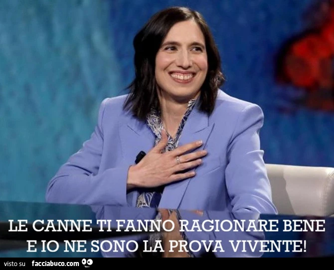 Elly Schlein, Cannabis