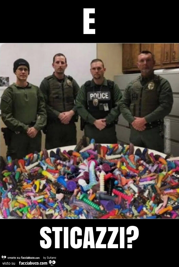 E sticazzi?