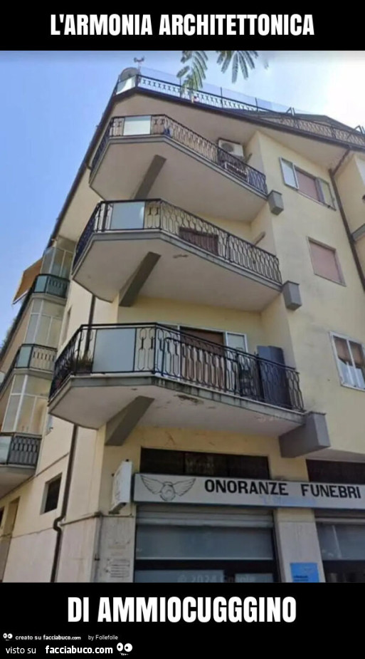 L'armonia architettonica di ammiocugggino