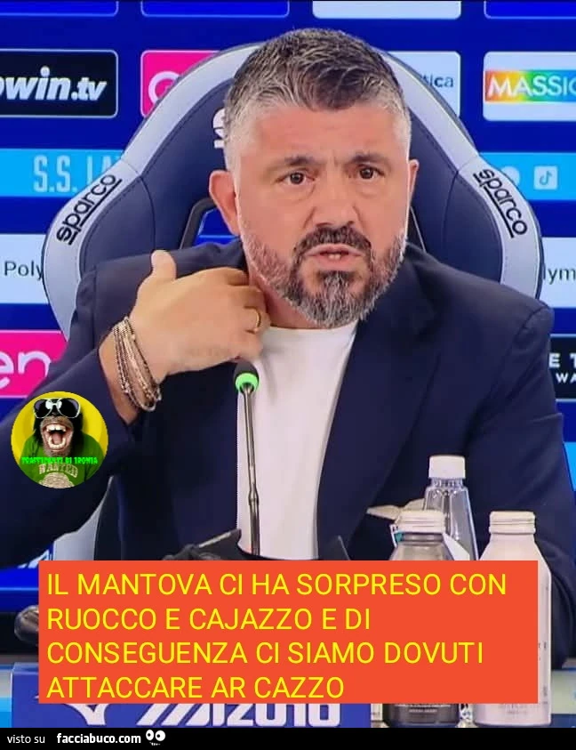 Il Mantova ci ha sorpreso con ruocco e cajazzo e di conseguenza