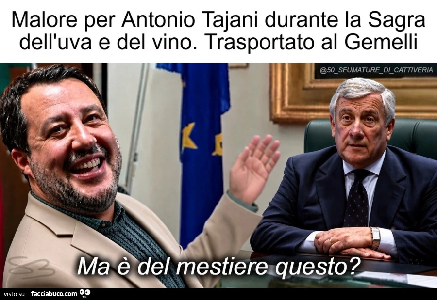 Ma è del mestiere questo?