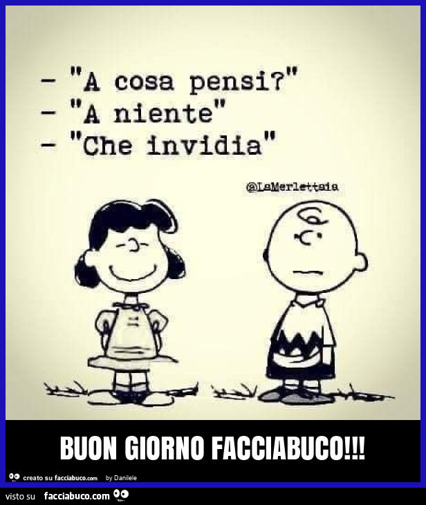 Buon giorno facciabuco