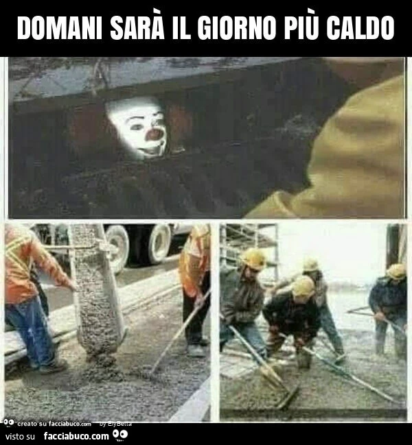 Domani sarà il giorno più caldo