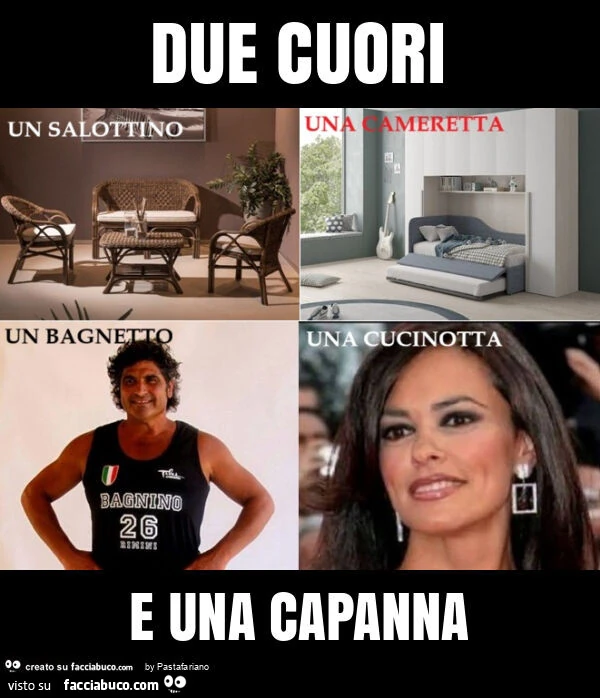 Due cuori e una capanna