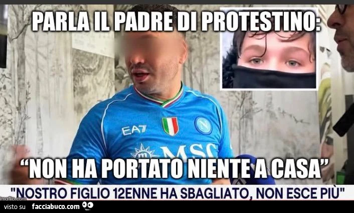 Protestino è criatur